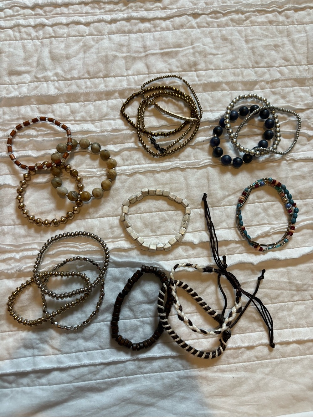 Beaded bracelet bundle